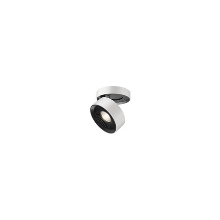 Kuzco Lighting Square Heavy Gauge Cast Aluminum Directional Led Flush Mount FM9405-WH